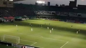 Gobernación cruceña atribuye a Conmebol la instalación de luminarias del Tahuichi