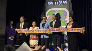 Ciudad de México inicia cuenta regresiva a un año de inaugurar el Mundial 2026