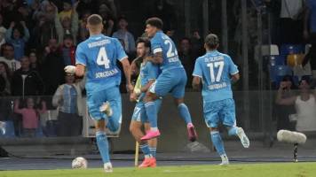 El Napoli vuelve a ser líder de la Serie A por primera vez desde su ‘Scudetto’