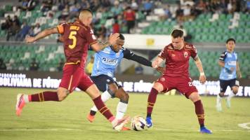 Blooming salva un empate ante Real Oruro con un tanto del juvenil Cuasace