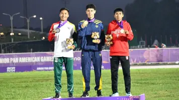Ninavia y Becerra logran medallas para Bolivia en los Panamericanos Junior