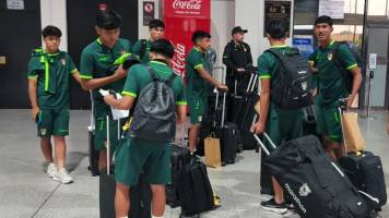 La Verde regresó al país para tomar impulso y emprender viaje al Mundial sub-17 