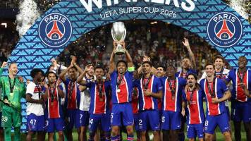 PSG revalida su título de la Supercopa de Europa tras vencer a Aston Villa