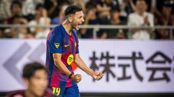 Barcelona logra un triunfo ante Vissel Kobe en primer partido de pretemporada