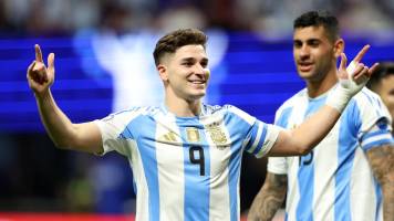 Argentina corta una racha negativa en sus arranques en la Copa América