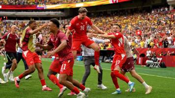 Suiza elimina a Colombia en penales y se queda con el boleto a cuartos de final
