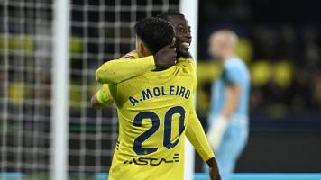 Villarreal goleada a Espanyol y se consolida en el cuarto lugar en la Liga