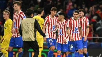 El campeón PSG y Atlético quedan fuera de octavos de final y jugarán playoffs