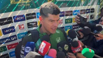 Carlos Lampe festejó su cumpleaños 39 en la concentración de la selección