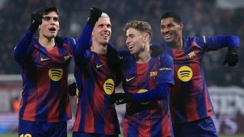 Barcelona vence al Slavia Praga y queda a tiro de los octavos en la Champions