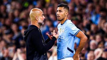 Rodri vuelve a jugar en el City en la despedida del histórico Kevin de Bruyne