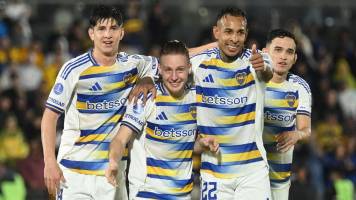 Boca golea a Recoleta y se anota en cuartos de la Sudamericana