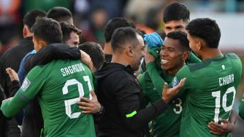 Bolivia venció a Colombia con golazo de ‘Miguelito’ y se ilusiona con llegar al Mundial