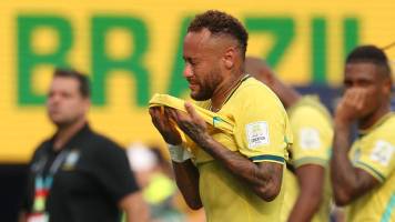 El doloroso adiós de Neymar de los mundiales tras la eliminación de Brasil