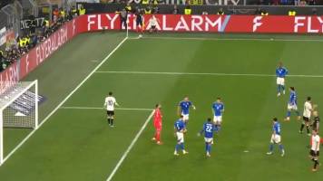 Video: Italia se durmió y Alemania convirtió, increíble lo que pasó en la Liga de Naciones