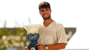 Alcaraz se baja del Masters 1000 de Cincinnati por una lesión en la muñeca