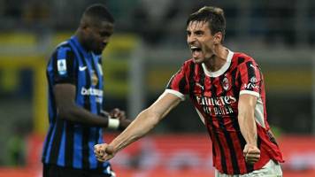 El Milan se desahoga con una victoria ante el Inter en el derbi de la Madonnina 