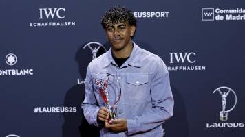 Alcaraz, Lamine Yamal y Sabalenka son galardonados en los premios Laureus