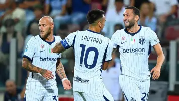Inter de Milán vence a Cagliari por la mínima y pasa a liderar la Serie A