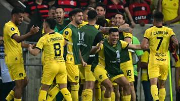 Peñarol dio la sorpresa en la Libertadores tras vencer a Flamengo en el Maracaná