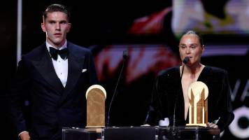 Pajor y Gyokeres reciben el Trofeo Gerd Müller a los máximos goleadores