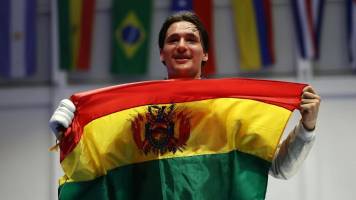 El boliviano Esteban Mayer logra medalla de oro histórica en los Juegos Panamericanos Junior 