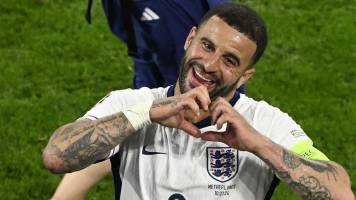 Doblarán seguridad en la final de la Eurocopa por la ‘doble vida’ de Kyle Walker