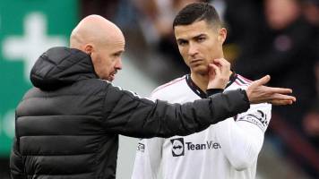 Ten Hag y una dura crítica a Cristiano: “Decepcionó al Manchester United”