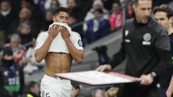 Real Madrid pierde a Bellingham para los playoffs de Champions por lesión
