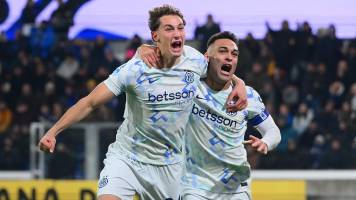 Inter de Milán recupera el liderato de la Serie A por un gol de Lautaro Martínez