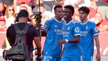 Real Madrid vence a Sevilla por la mínima con gol de Vinicius 