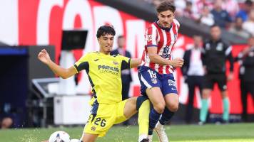 Atlético Madrid empata con Villarreal en una ‘lluvia’ de silbidos a Julián Álvarez