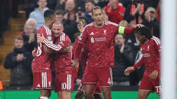 Liverpool logra su tercer triunfo en Champions con remontada a Villarreal