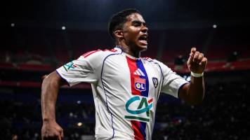 Un cañón de Endrick manda al Lyon a cuartos de final en la Copa de Francia