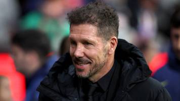 ‘Cholo’ Simeone: “El objetivo es estar en la siguiente ronda”