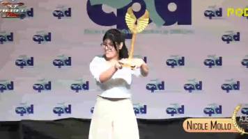 Iris Nicole Mollo es la ganadora de la Victoria Alada Dorada 2025