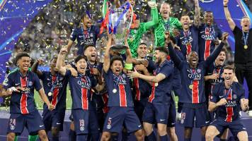PSG se corona campeón de la Champions League tras humillar con goleada al Inter