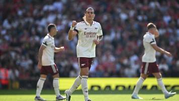 Arsenal vence al Manchester United en el plato fuerte de la jornada en Inglaterra