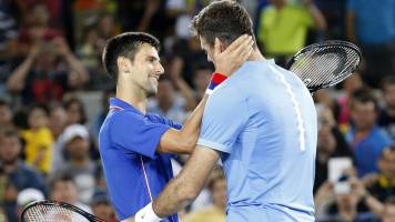 Djokovic será el rival en la despedida de Juan Martín del Potro en Buenos Aires