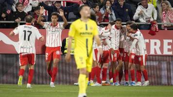 Villarreal cierra la jornada 30 del fútbol español con una derrota ante Girona