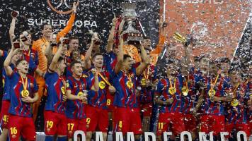 Barcelona vence al Real Madrid y se corona campeón de la Supercopa de España