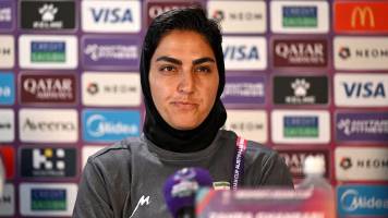 La capitana de la selección femenina de Irán retira su demanda de asilo