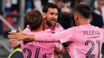 Messi desmonta al Cincinnati y lleva al Inter Miami a la final de conferencia en la MLS