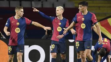 Barcelona logra un cómodo triunfo ante Brest y se encamina a la clasificación 