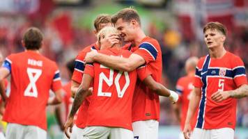 Noruega no necesita de Haaland y Odegaard para vencer a Suecia en amistoso