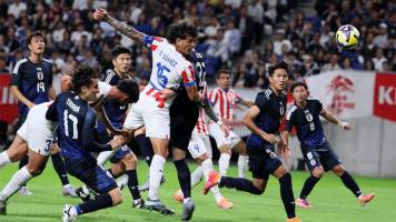 Japón evita el triunfo de Paraguay en amistoso con un gol en tiempo añadido