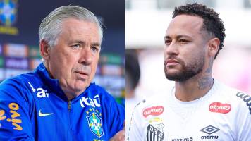“Estamos evaluando cada día la condición física” dice Ancelotti sobre Neymar