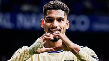 El regreso de Araújo fue la principal novedad en la práctica de Barcelona