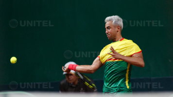 Hugo Dellien derrota al uruguayo Aguilar y le da el primer punto a Bolivia en la Copa Davis