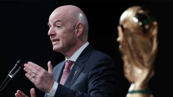 Presidente de la FIFA estuvo presente en el amistoso de Irán ante Costa Rica